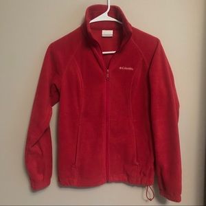 Red Columbia Fleece Jacket